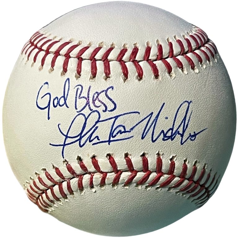Thomas Ian Nicholas signed Official Rawlings MLB Baseball - Rookie of the Year