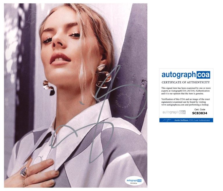 Samara Weaving ‘Scream’ Signed Sexy Actress 8x10 Photo ‘Laura’ ACOA