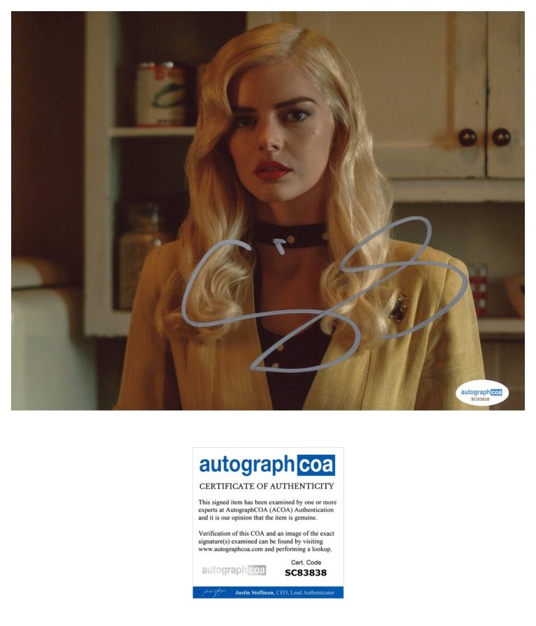 Samara Weaving ‘Hollywood’ Signed Sexy Actress 8x10 Photo ‘Claire’ ACOA