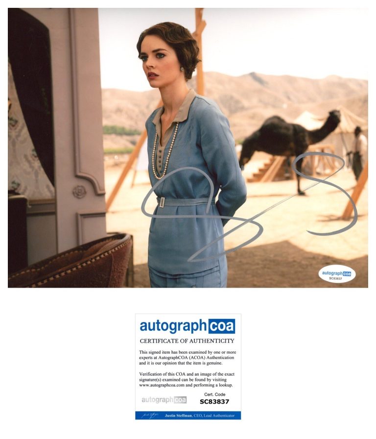 Samara Weaving ‘Babylon’ Signed Sexy Actress 8x10 Photo ‘Constance’ ACOA