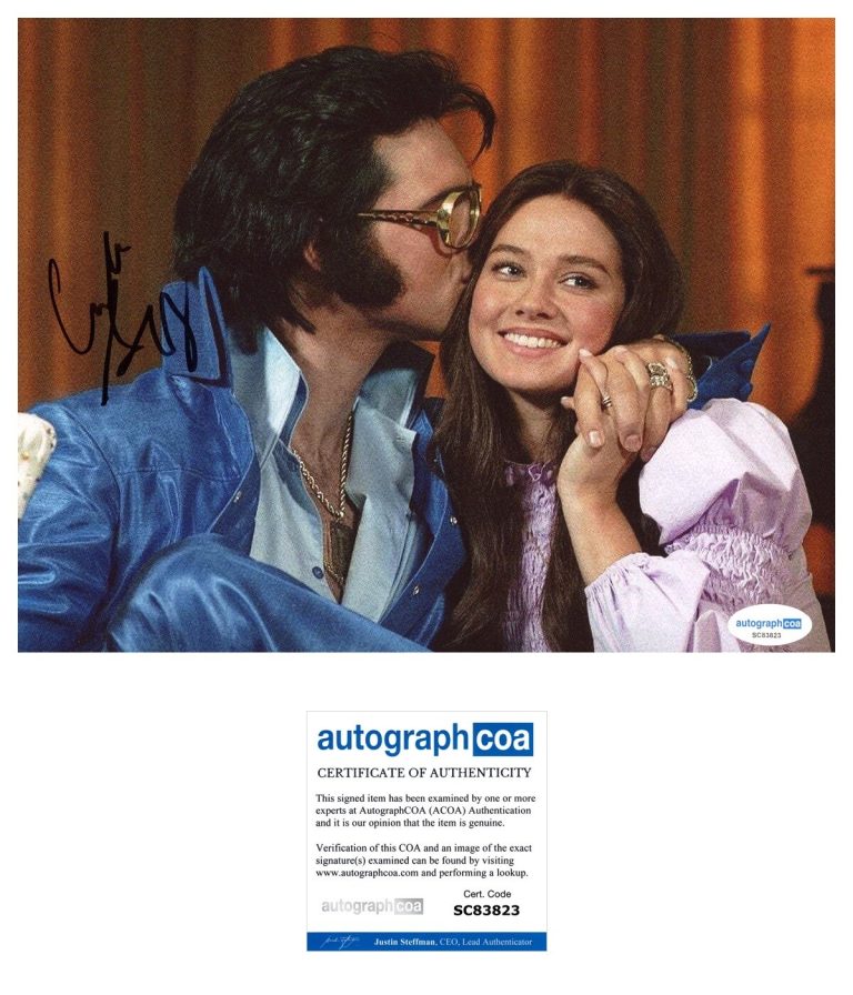 Cailee Spaeny ‘Priscilla’ Actress Signed 8x10 Photo ACOA COA PROOF