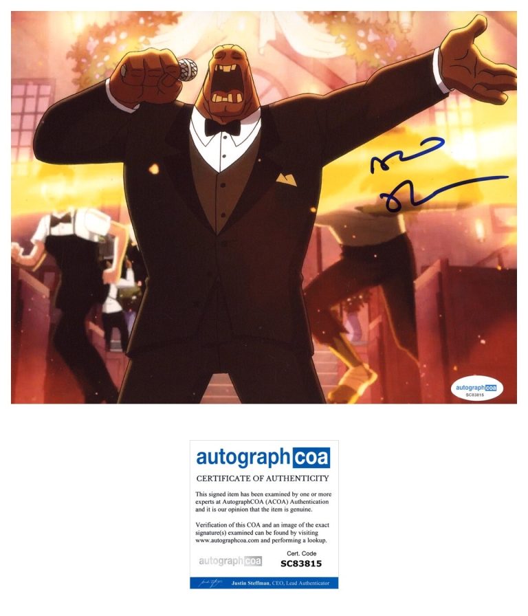 Alan Tudyk ‘Harley Quinn’ Signed 8x10 Photo ‘Clayface’ ACOA