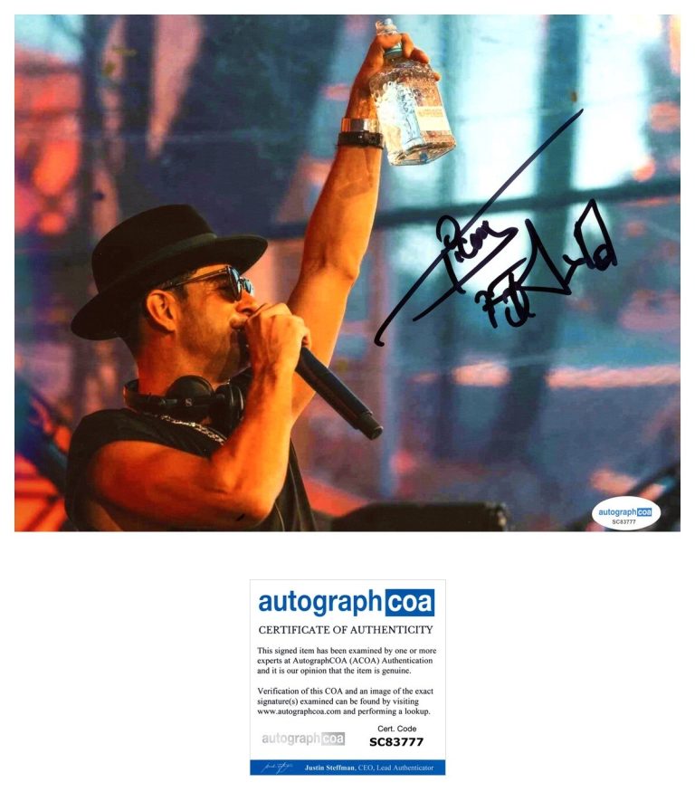 ‘Timmy Trumpet’ Signed 8x10 Photo NY Mets ACOA COA Musician