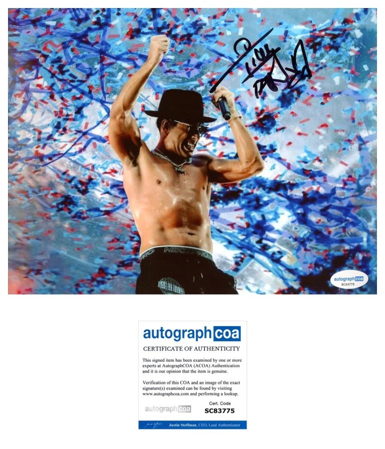 ‘Timmy Trumpet’ Signed 8x10 Photo NY Mets ACOA COA Musician