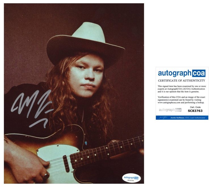 Marcus King ‘The Well’ Signed 8x10 Photo ‘The Marcus King Band’ ACOA