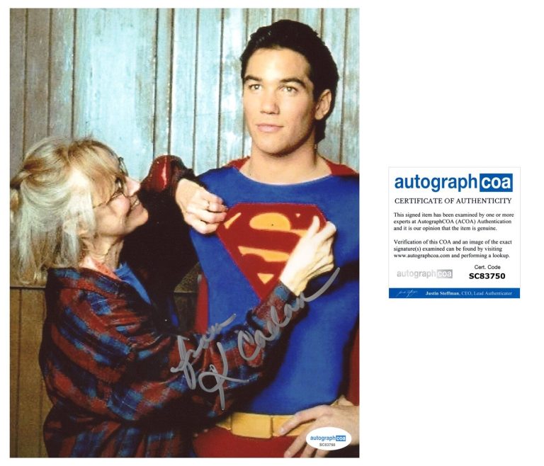 K Callan ‘Lois & Clark New Adventures’ Signed 8x10 Photo ‘Martha Kent’ ACOA