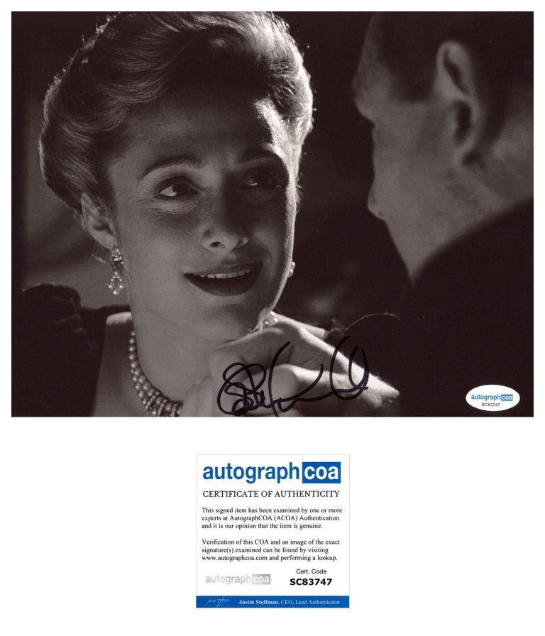 Caroline Goodall ‘Schindler’s List’ Signed 8x10 Photo ‘Emilie’ ACOA