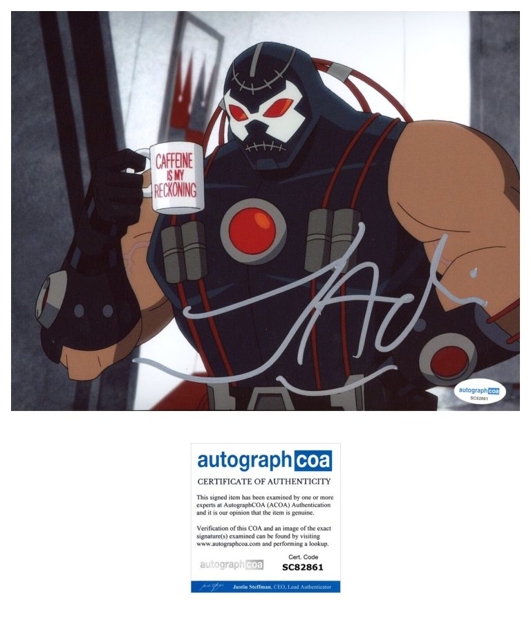 James Adomian ‘Harley Quinn’ Signed Autograph 8x10 Photo ‘Bane’ ACOA