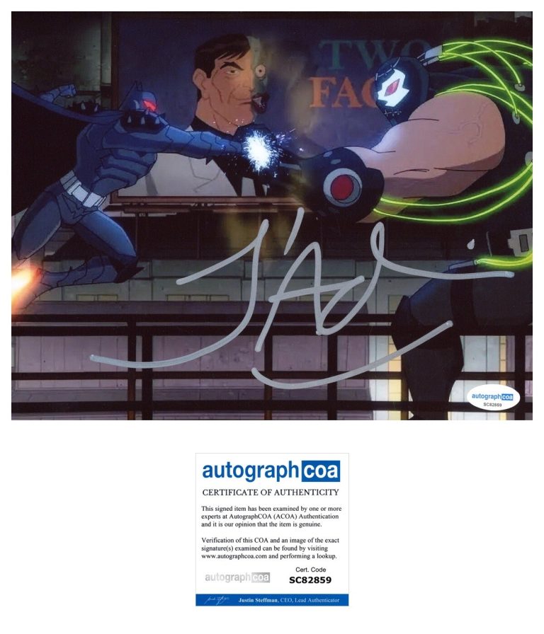 James Adomian ‘Harley Quinn’ Signed Autograph 8x10 Photo ‘Bane’ ACOA