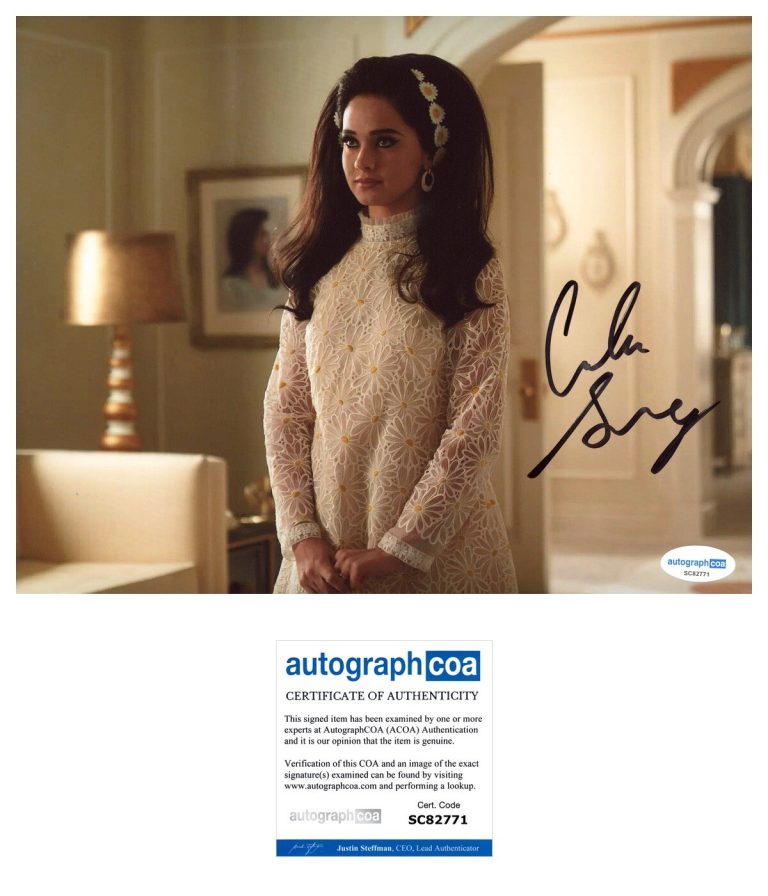 Cailee Spaeny ‘Priscilla’ Actress Signed 8x10 Photo ACOA COA PROOF