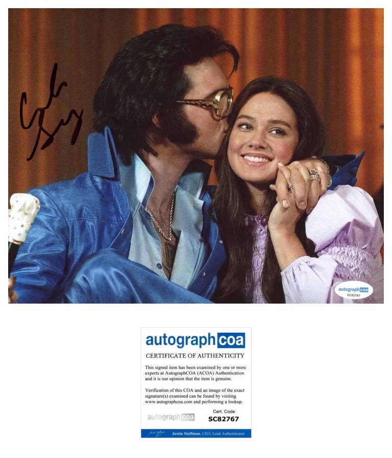 Cailee Spaeny ‘Priscilla’ Actress Signed 8x10 Photo ACOA COA PROOF