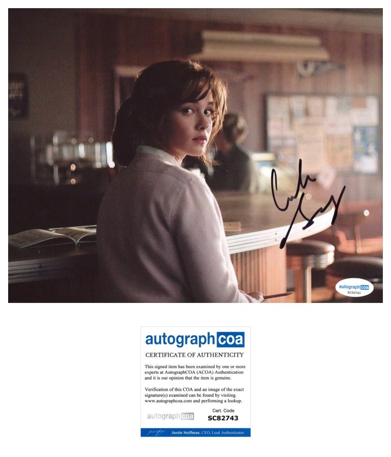 Cailee Spaeny ‘Priscilla’ Actress Signed 8x10 Photo ACOA COA PROOF