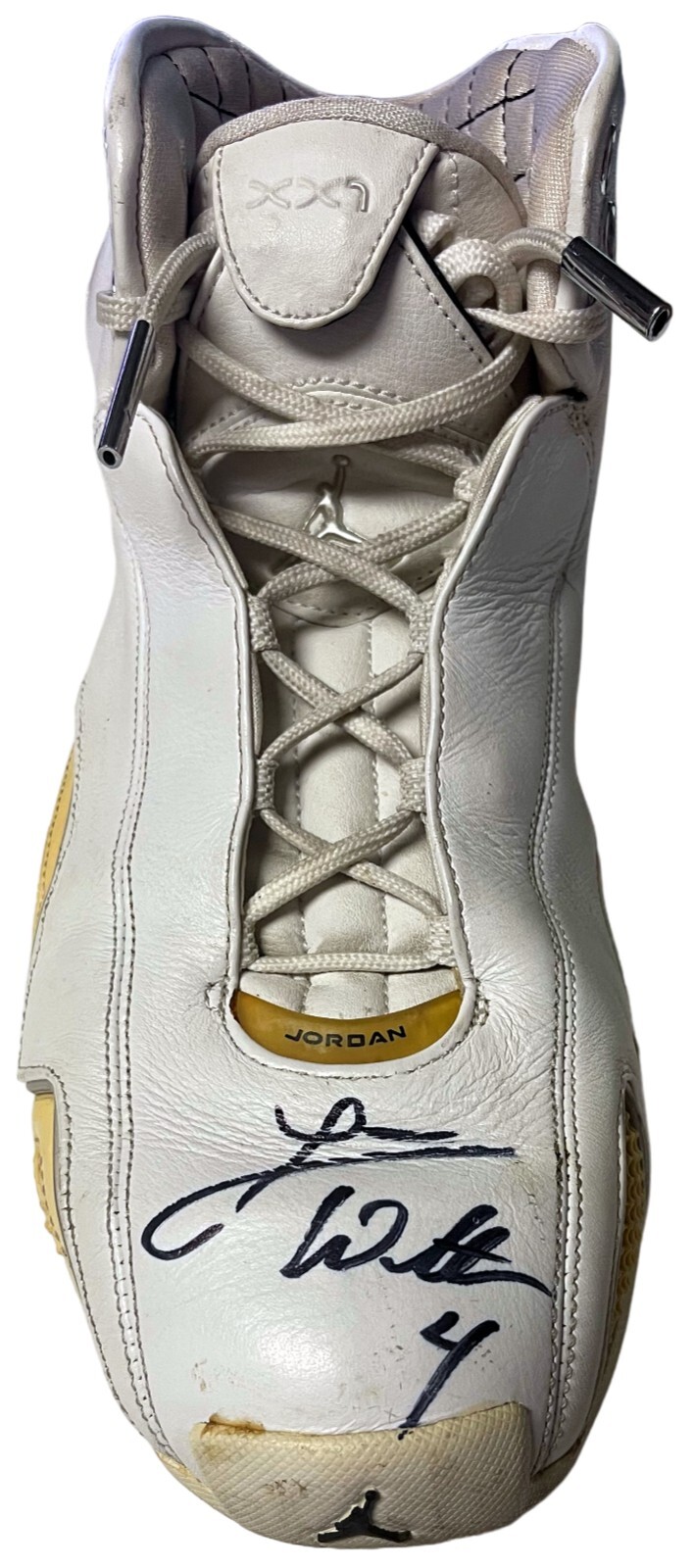 Luke Walton signed Nike Air Jordan XX7 Right Basketball Shoe (Lakers-NBA Champ)