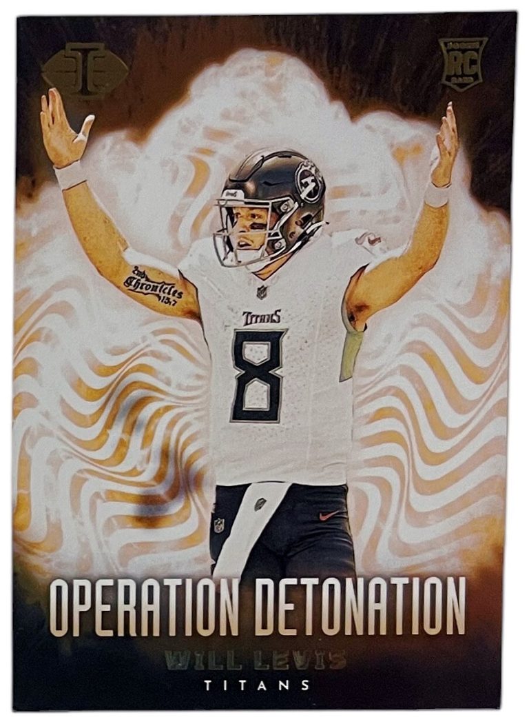 Will Levis 2023 Panini Illusions Operation Detonation Rookie Card (RC) #24