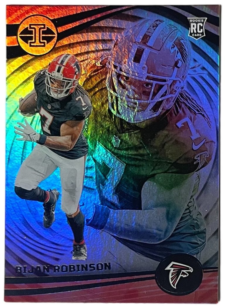 Bijan Robinson 2023 Panini Illusions Rookie Card (RC) #6 (Atlanta Falcons)
