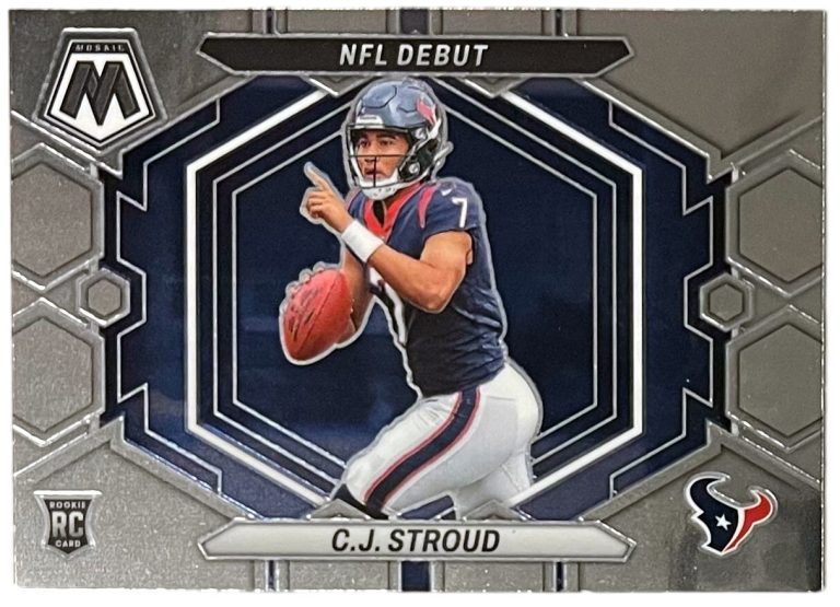 CJ/C.J. Stroud 2023 Panini Mosaic NFL Debut Rookie Card (RC) #ND-1 (Texans)
