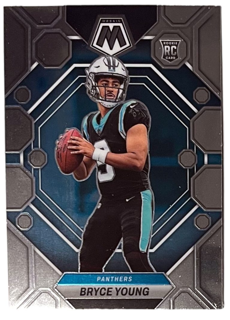 Bryce Young 2023 Panini Mosaic Rookie Card (RC) #290 (Carolina Panthers)