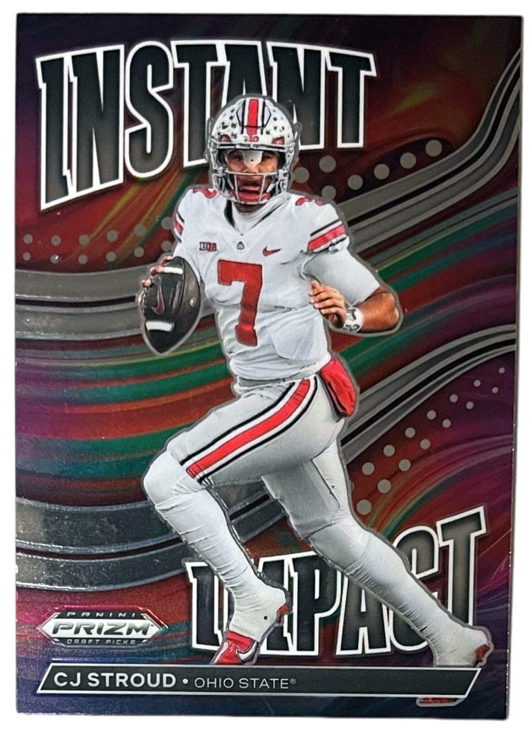 CJ/C.J. Stroud 2023 Panini Prizm Draft Picks Instant Impact Rookie Card RC #II-2