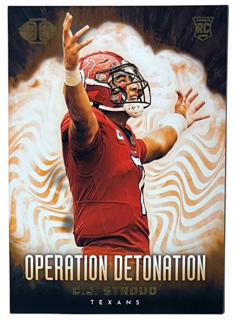 CJ/C.J. Stroud 2023 Panini Illusions Operation Detonation  Card (RC) #19 -Texans