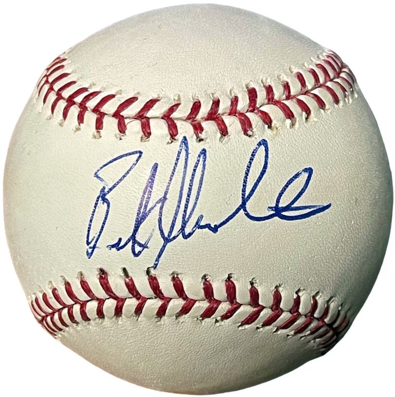 Buck Showalter signed Official Rawlings Major League Baseball- COA (4X Man Year)