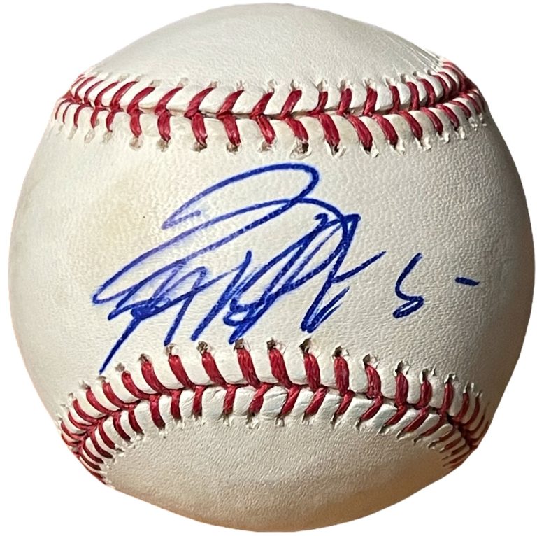 Jeremy Hellickson signed Official Rawlings Major League Baseball toned- COA