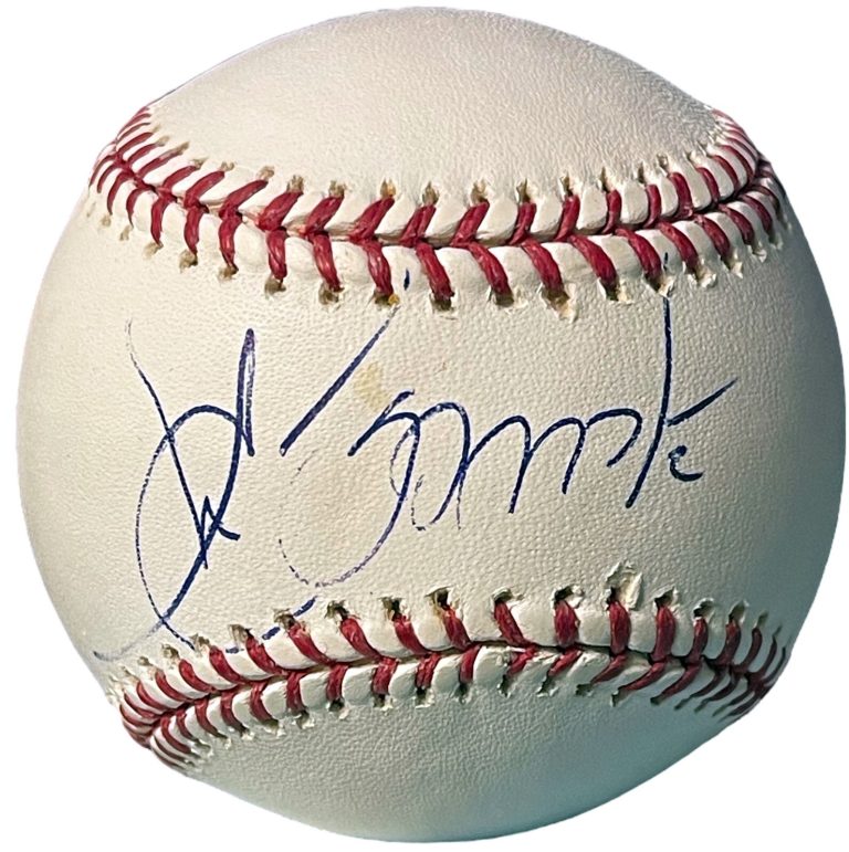 Alex Gonzalez signed Official Rawlings Major League Baseball toned- COA