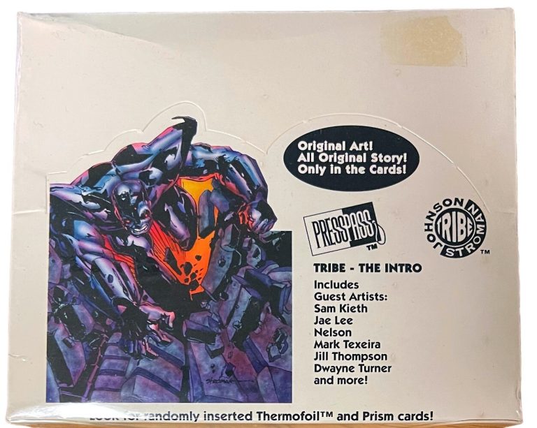 1993 Press Pass Tribe The Intro Vintage Trading Card Box SEALED 36 Packs- New