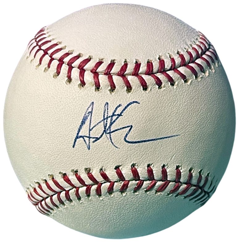 Austin Kearns signed Official Rawlings Major League Baseball tone spots- COA