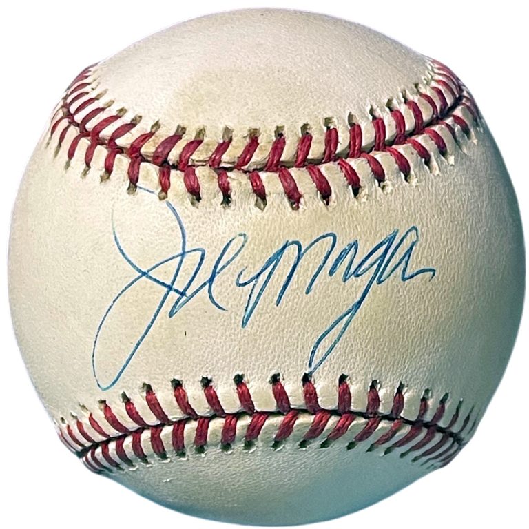 Joe Morgan signed Official Rawlings RONL National League Baseball tone spots-COA
