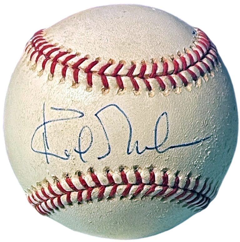 Kirk Gibson signed Official Rawlings Major League Baseball imperfect- COA