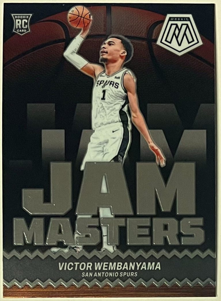 Victor Wembanyama 2023-24 Mosaic Jam Masters Rookie Card (RC) #3