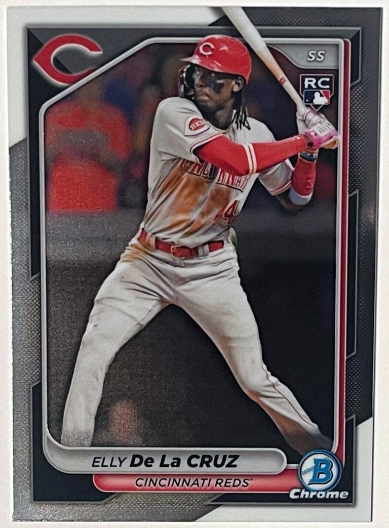 Elly De La Cruz 2024 Bowman Chrome Rookie Card (RC) #42 (Cincinnati Reds)