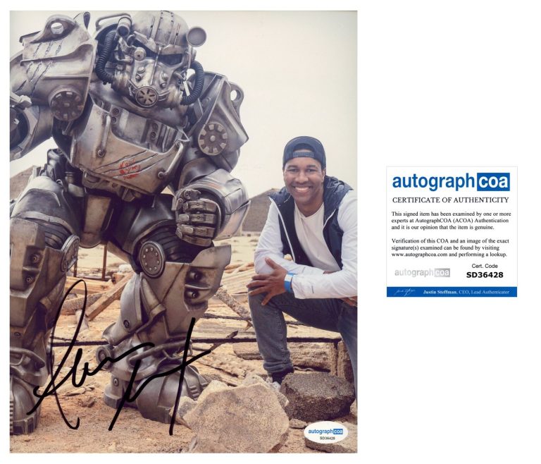 Aaron Moten ‘Fallout’ Signed 8x10 Photo TV Show ‘Maximus’ ACOA Amazon PROOF