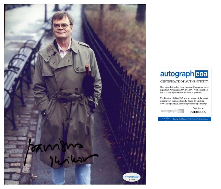 Garrison Keillor ‘A Prairie Home Companion’ Signed 8x10 Photo ACOA