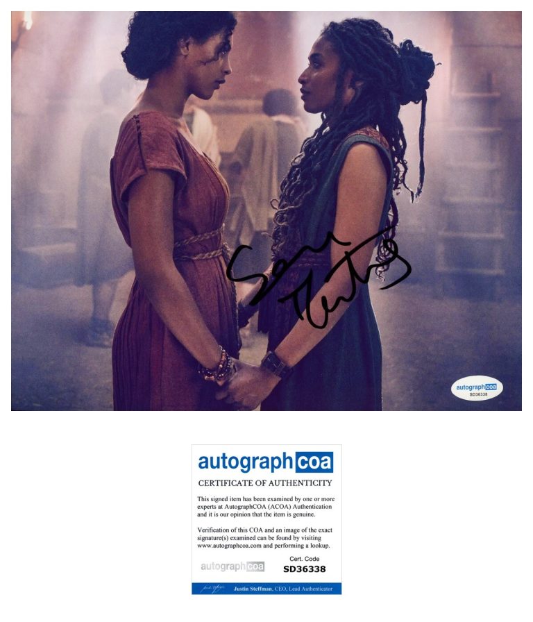 Sara Martins ‘Those About To Die’ Signed 8x10 Photo ‘Cala’ ACOA