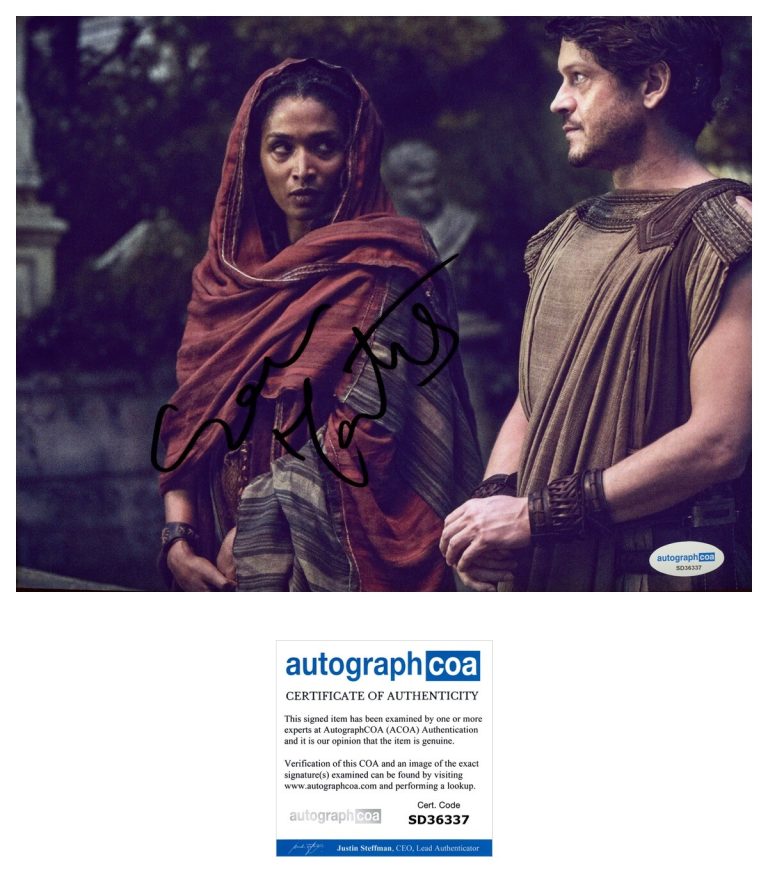 Sara Martins ‘Those About To Die’ Signed 8x10 Photo ‘Cala’ ACOA