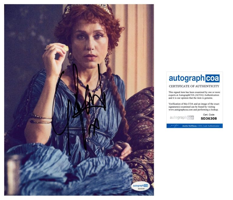 Gabriella Pession ‘Those About To Die’ Signed 8x10 Photo ‘Antonia’ ACOA