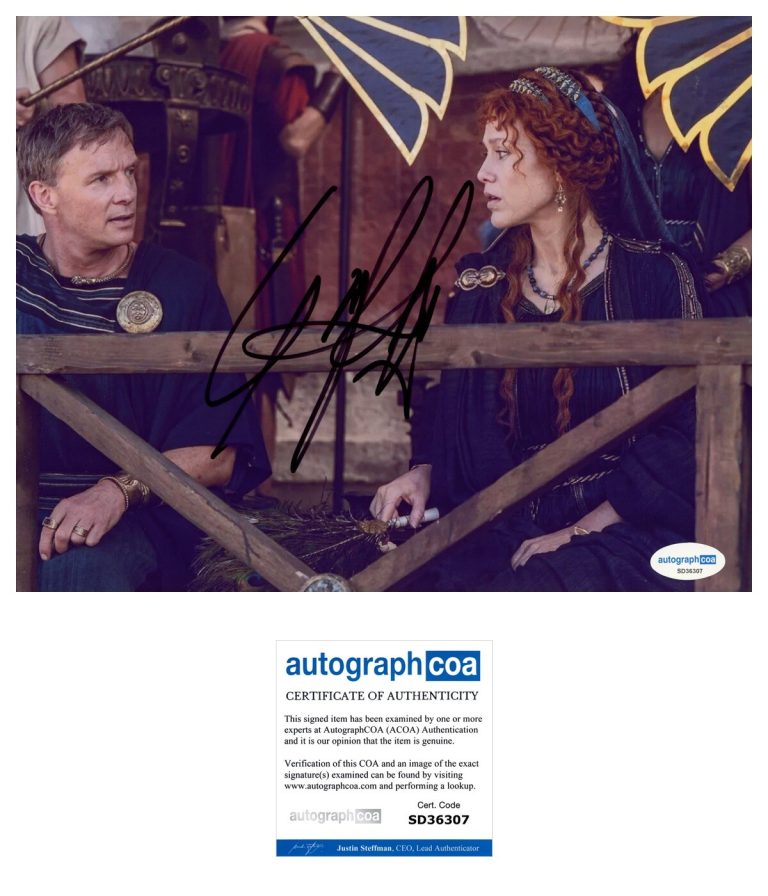 Gabriella Pession ‘Those About To Die’ Signed 8x10 Photo ‘Antonia’ ACOA
