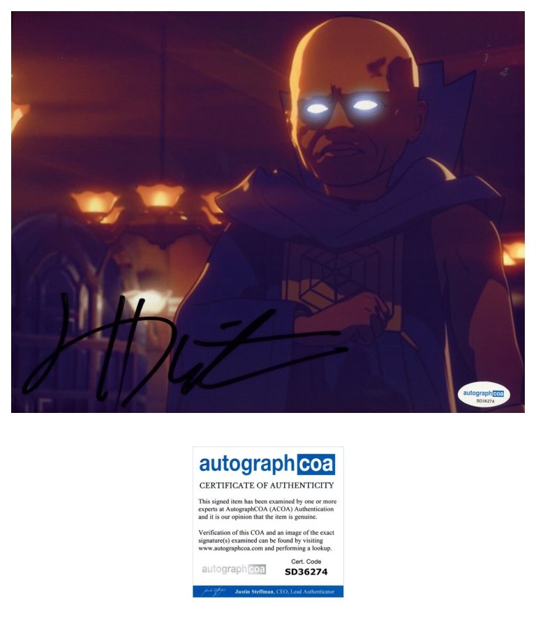 Jeffrey Wright ‘What If… ?’ Signed 8x10 Photo ‘The Watcher’ ACOA