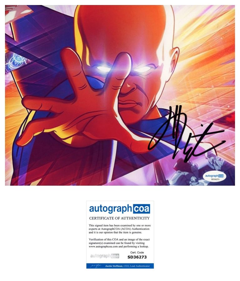 Jeffrey Wright ‘What If… ?’ Signed 8x10 Photo ‘The Watcher’ ACOA
