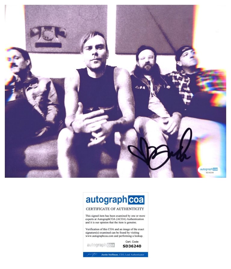 Bert McCracken ‘The Used’ Band Lead Singer Signed 8x10 Photo ACOA
