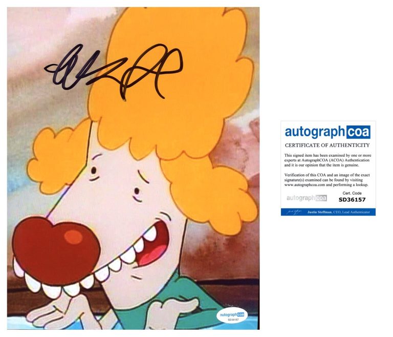 Maria Bamford ‘CatDog’ Signed 8x10 Photo ‘Shriek’ ACOA