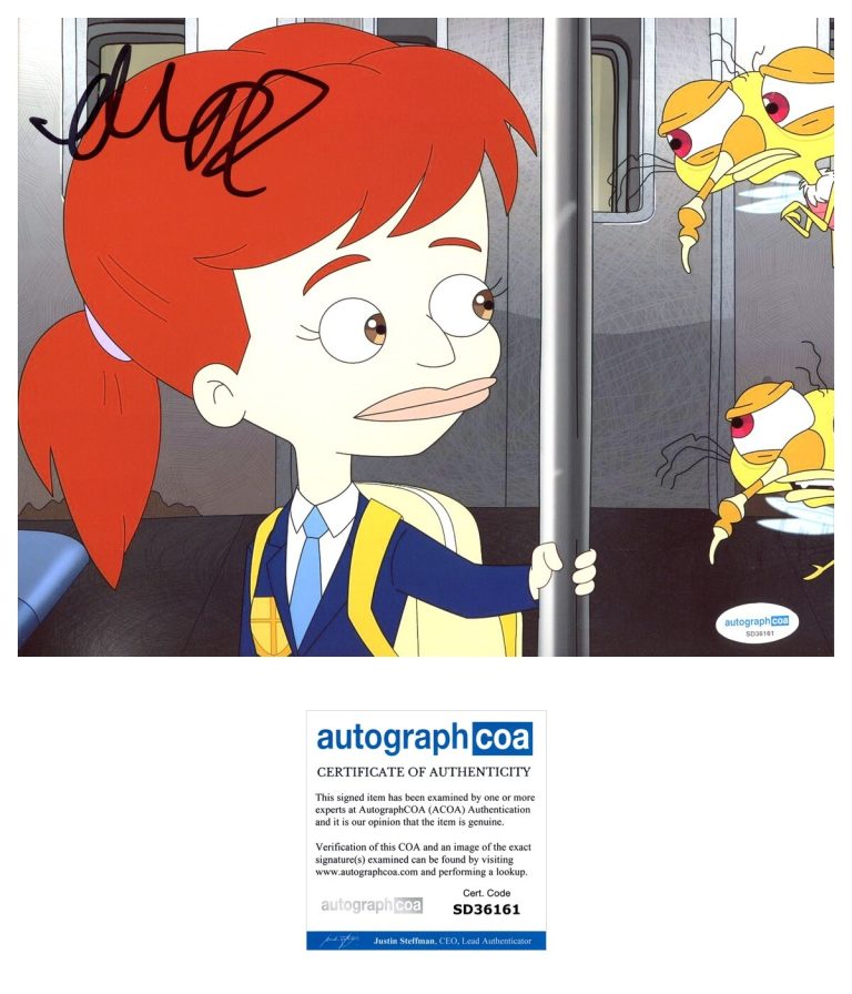 Maria Bamford ‘Big Mouth’ Signed 8x10 Photo ‘Tito The Mosquito’ ACOA