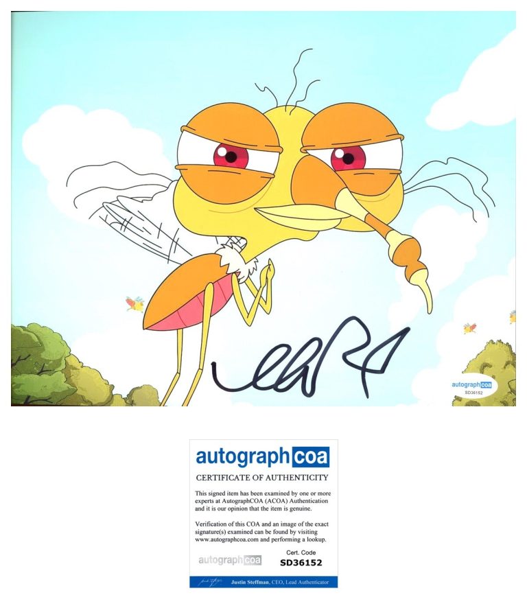 Maria Bamford ‘Big Mouth’ Signed 8x10 Photo ‘Tito The Mosquito’ ACOA