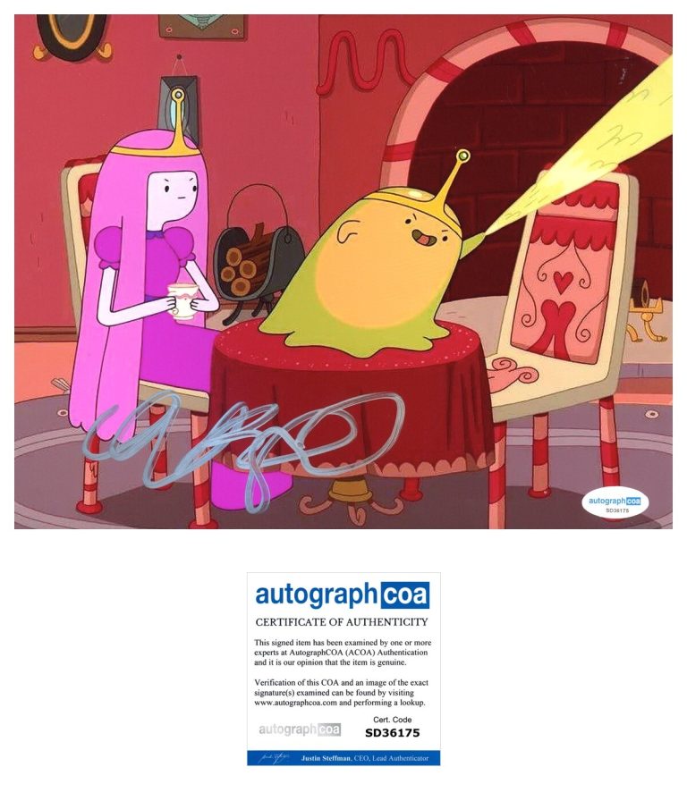 Maria Bamford ‘Adventure Time’ Signed 8x10 Photo ‘Slime Princess’ ACOA