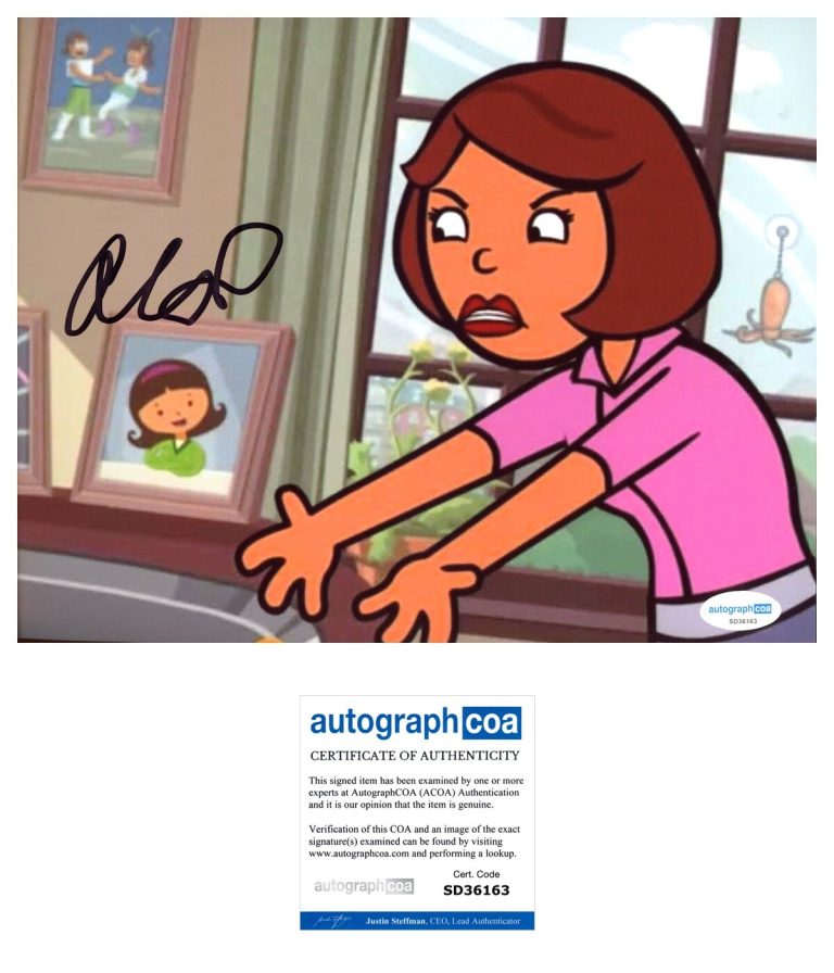 Maria Bamford ‘WordGirl’ Signed 8x10 Photo ‘Mrs. Botsford’ ACOA