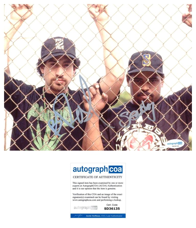 B-Real & Sen Dog ‘Cypress Hill’ Signed 8x10 Photo ACOA PROOF