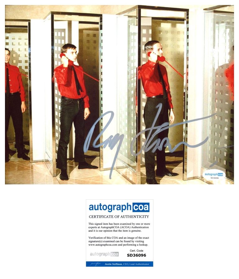 Ralf Hutter ‘Kraftwerk’ Signed 8x10 Photo German Electronic Band ACOA