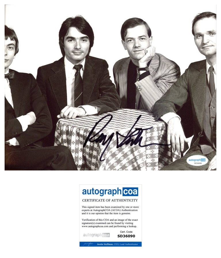 Ralf Hutter ‘Kraftwerk’ Signed 8x10 Photo German Electronic Band ACOA