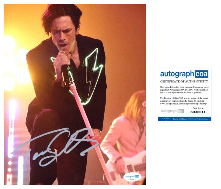 Tom Sandoval ‘Vanderpump Rules’ Signed 8x10 Photo ‘The Most Extras’ Band ACOA